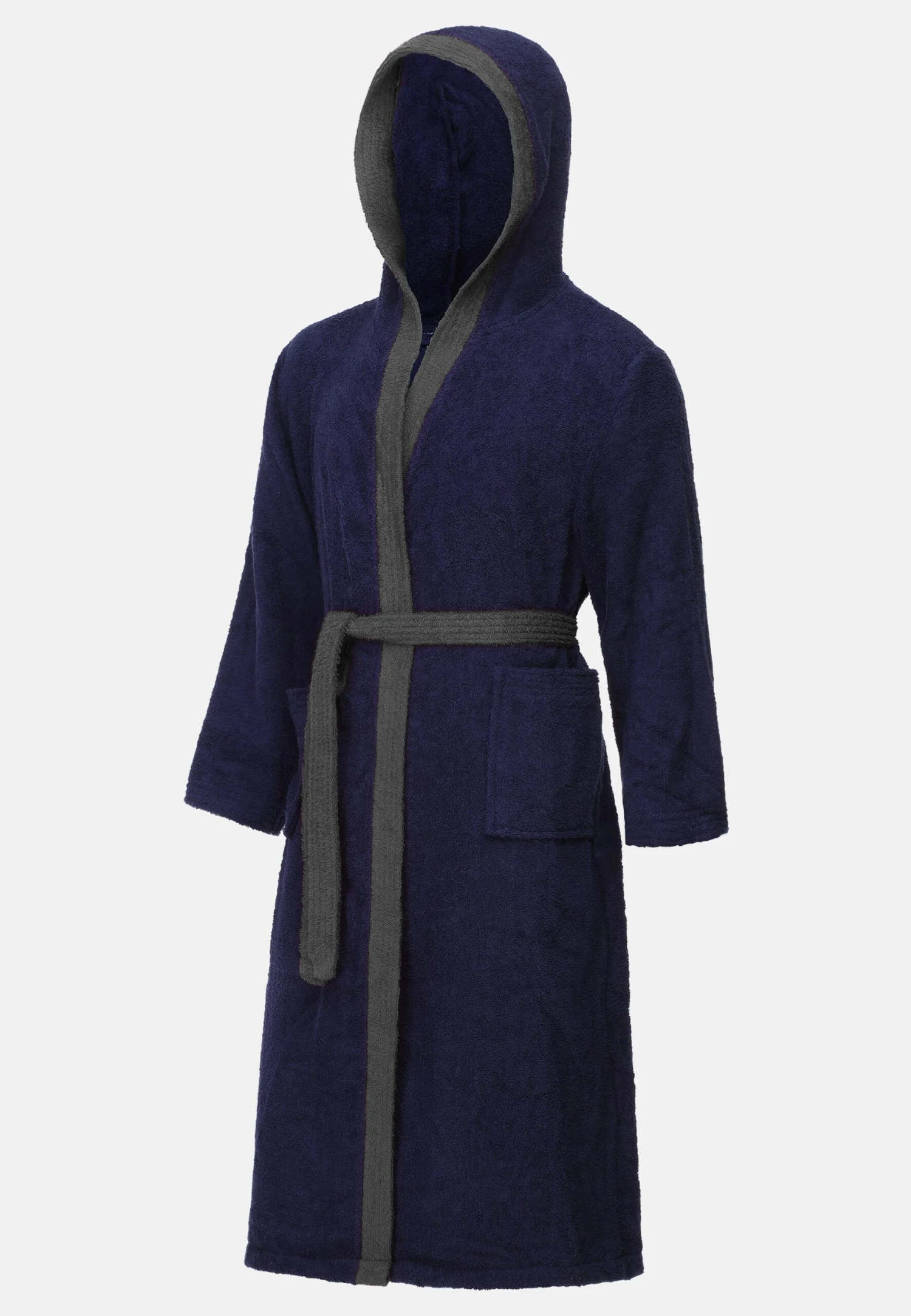 Albornoz - Darkblue/Darkgrey 4 Albornoz - Darkblue/Darkgrey - Imagen 2