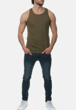 Tank - Top - Vert Kaki -Boss Ventas 4f435a66b8b9469d82fe01304e27ecc7