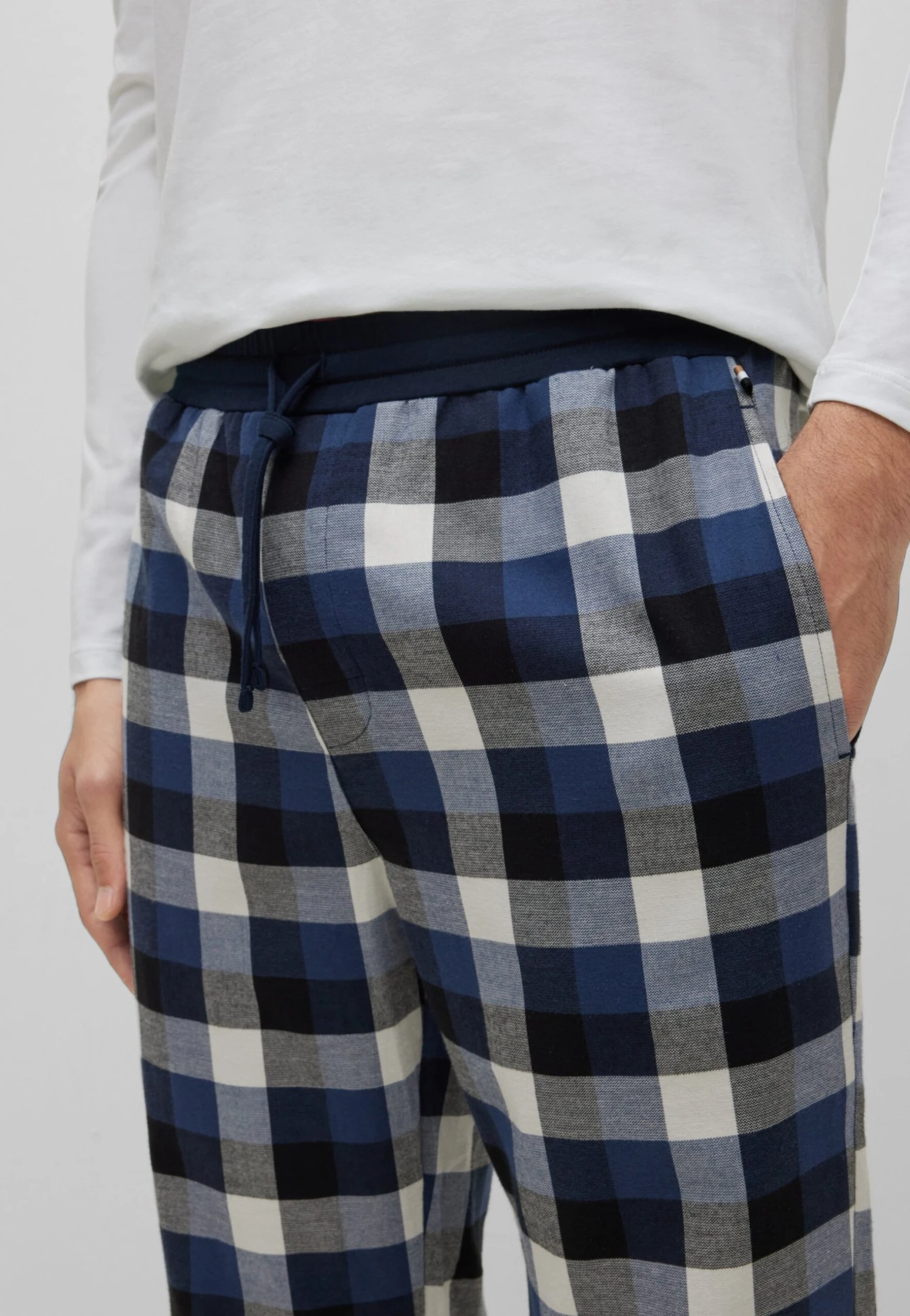 Boss Cosy Long Set - Pijama - Dark Blue 6 Boss Cosy Long Set - Pijama - Dark Blue - Imagen 4