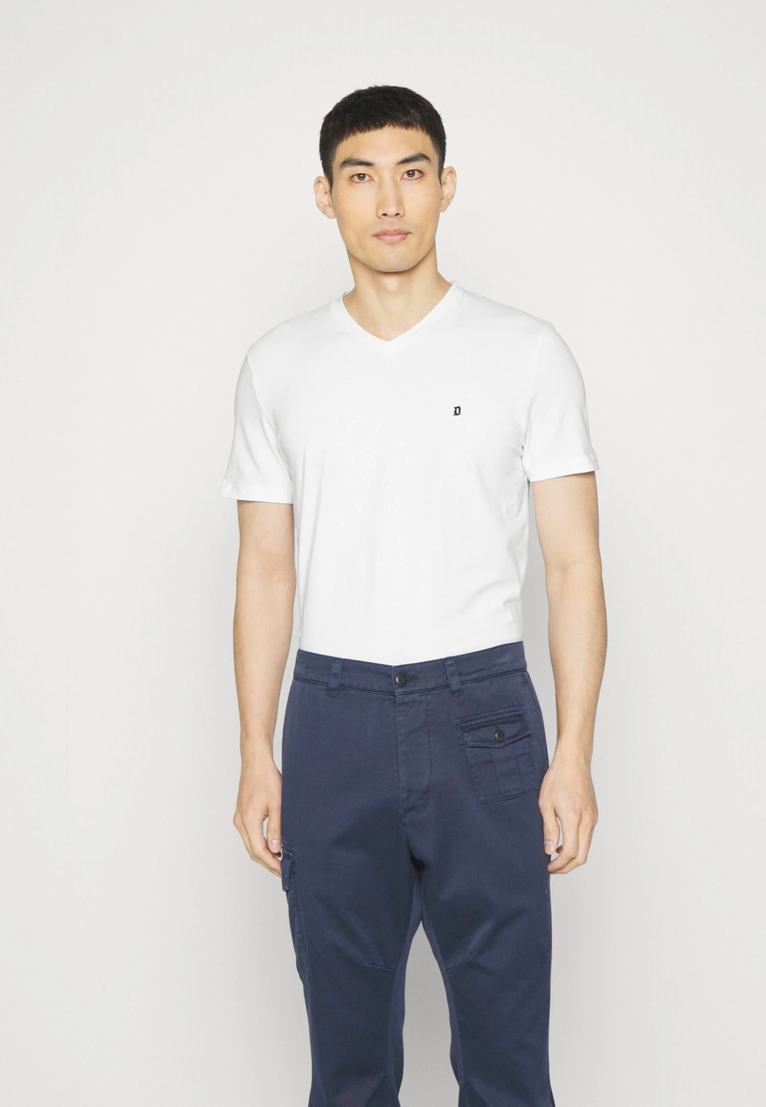 Dondup Camiseta Básica - Bianco 3 Dondup Camiseta Básica - Bianco