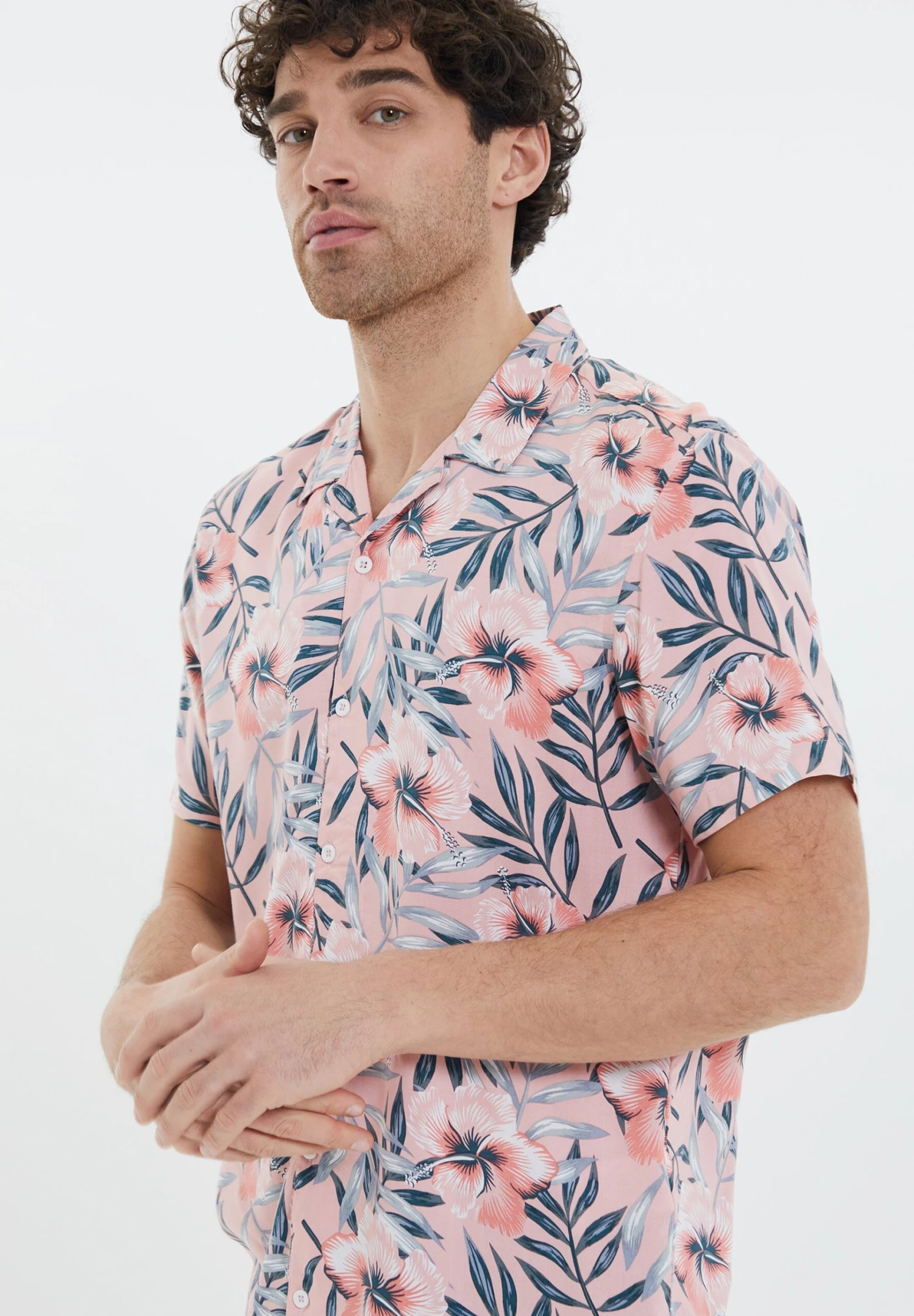 Threadbare Slv Atoll - Camisa - Pink 6 Threadbare Slv Atoll - Camisa - Pink - Imagen 4