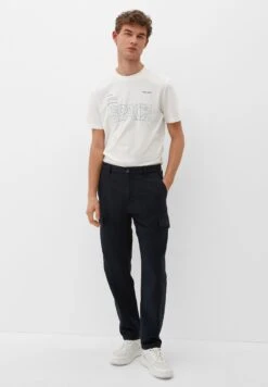 S.Oliver Pantalones Cargo - Navy -Boss Ventas 53c711832ddc478c81ae7042301a135a