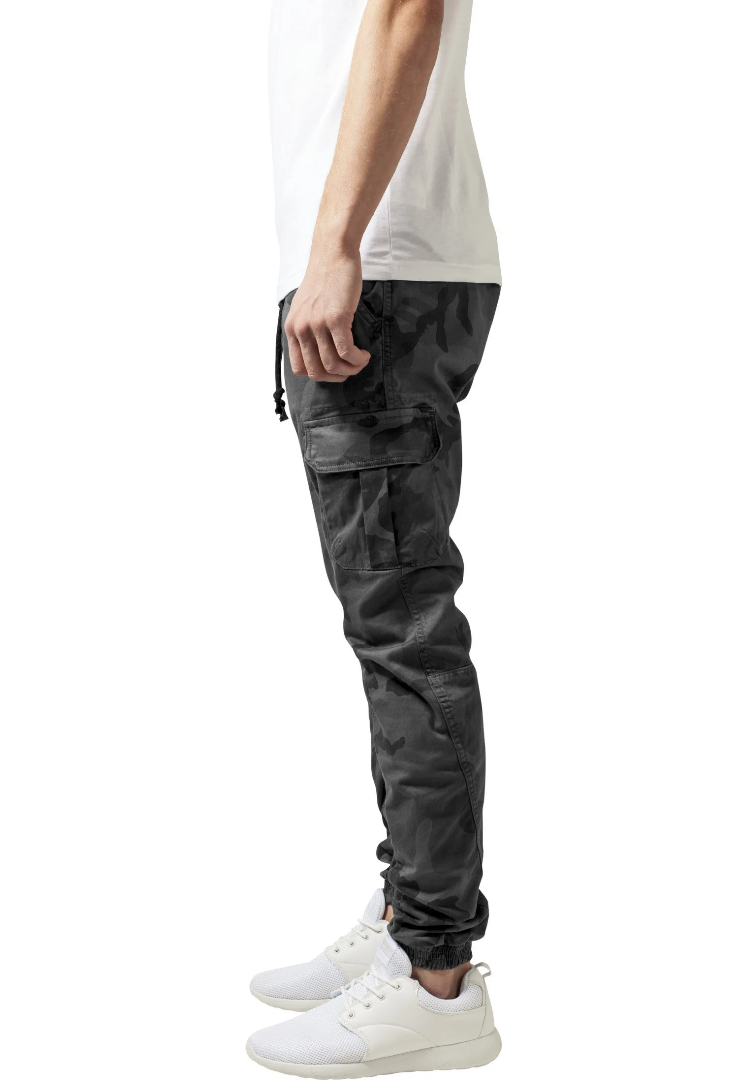 URBAN CLASSICS Camo Jogging- Pantalones Cargo - Grey Camouflage 4 URBAN CLASSICS Camo Jogging- Pantalones Cargo - Grey Camouflage - Imagen 2