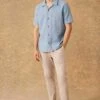 Next Textured Short SleeveWith Revere Collar Standard - Camisa - Blue 1 Next Textured Short SleeveWith Revere Collar Standard - Camisa - Blue -Boss Ventas 598b747c92224b5085a922bacba61cd5