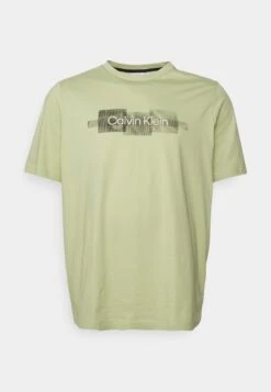 Calvin Klein Box Striped Logo - Camiseta Estampada - Herb Tea 12 Calvin Klein Box Striped Logo - Camiseta Estampada - Herb Tea -Boss Ventas 5bbe23156e934143becda59d29059ada