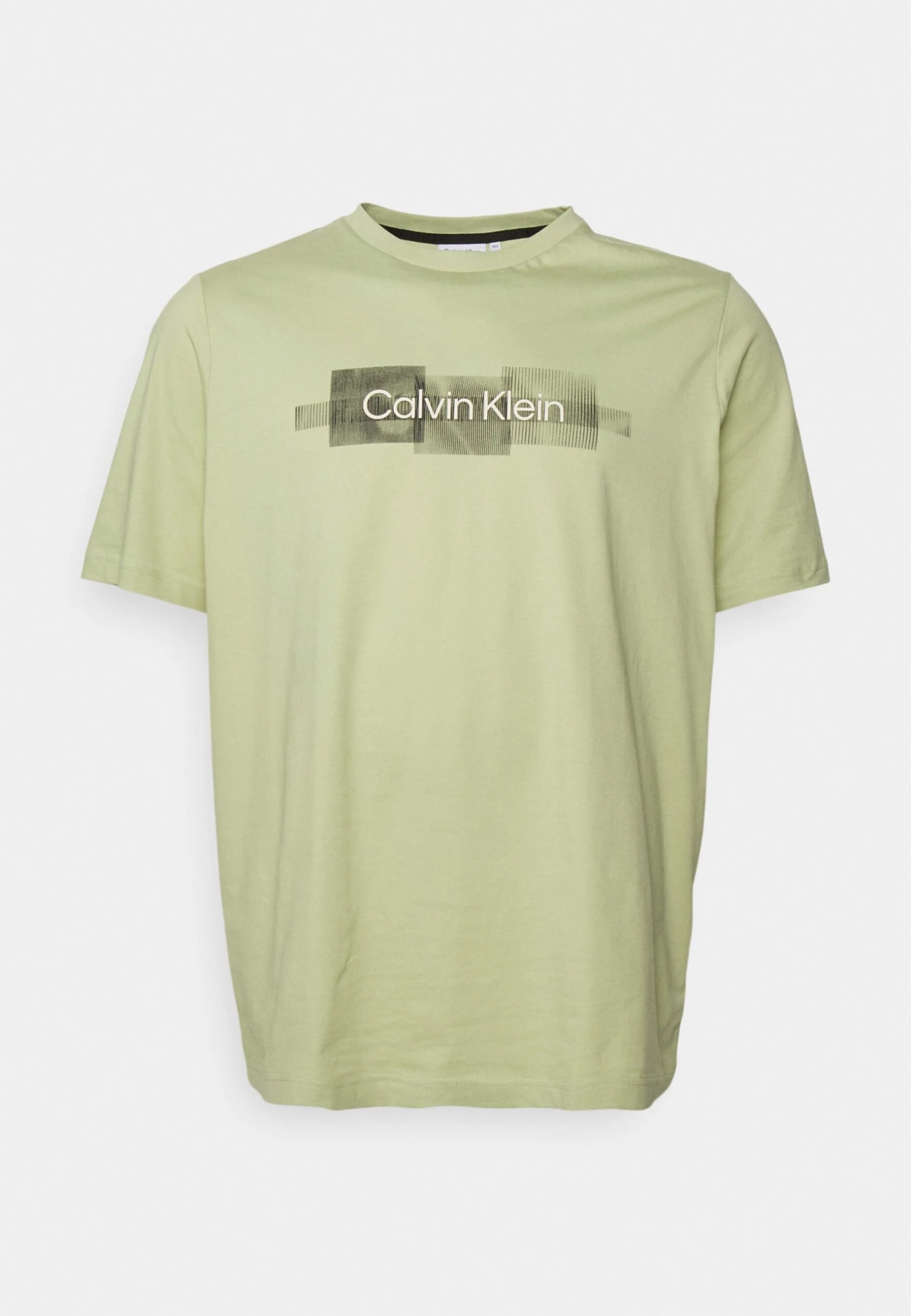 Calvin Klein Box Striped Logo - Camiseta Estampada - Herb Tea 7 Calvin Klein Box Striped Logo - Camiseta Estampada - Herb Tea - Imagen 5