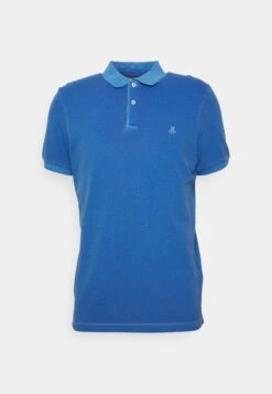 Marc O'Polo Short Sleeve Collar And Cuffs Slits At Hem Emb - Polo - Cool Cobalt -Boss Ventas 5e26f9c34daf464ebb499ee9c3294291