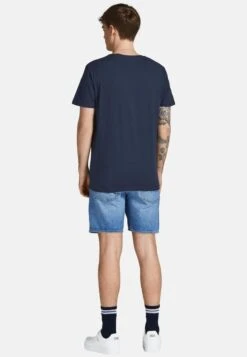 Jack & Jones Camiseta Estampada - Azul 9 Jack & Jones Camiseta Estampada - Azul -Boss Ventas 5e2a9e79c88b4a03a5edb8fc49a17588