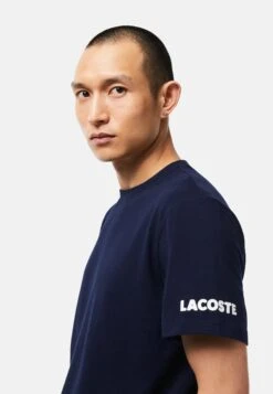 Lacoste Mit Kontrast-Auf - Camiseta De Pijama - Dunkelblau -Boss Ventas 5ec470a81efd4e4dbdfccae8bc927e86