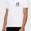 Armani Exchange Polo - Blanco -Boss Ventas 6091bd6da2c841a0978905331c28c3d3
