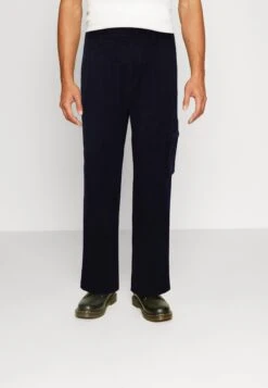 ESPRIT Smart - Pantalones Cargo - Navy
