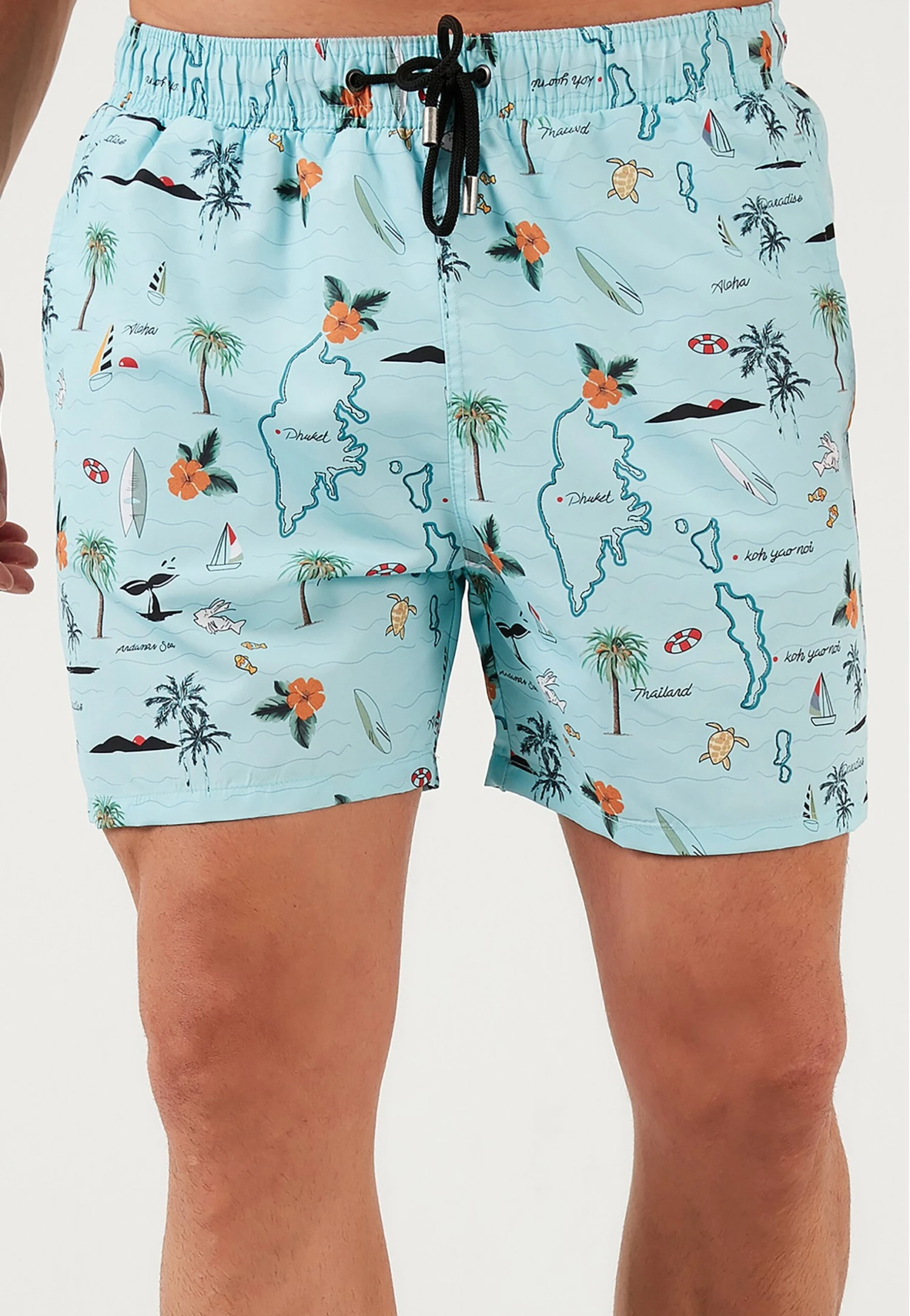 Slim Fit - Bañador - Turquoise 6 Slim Fit - Bañador - Turquoise - Imagen 4