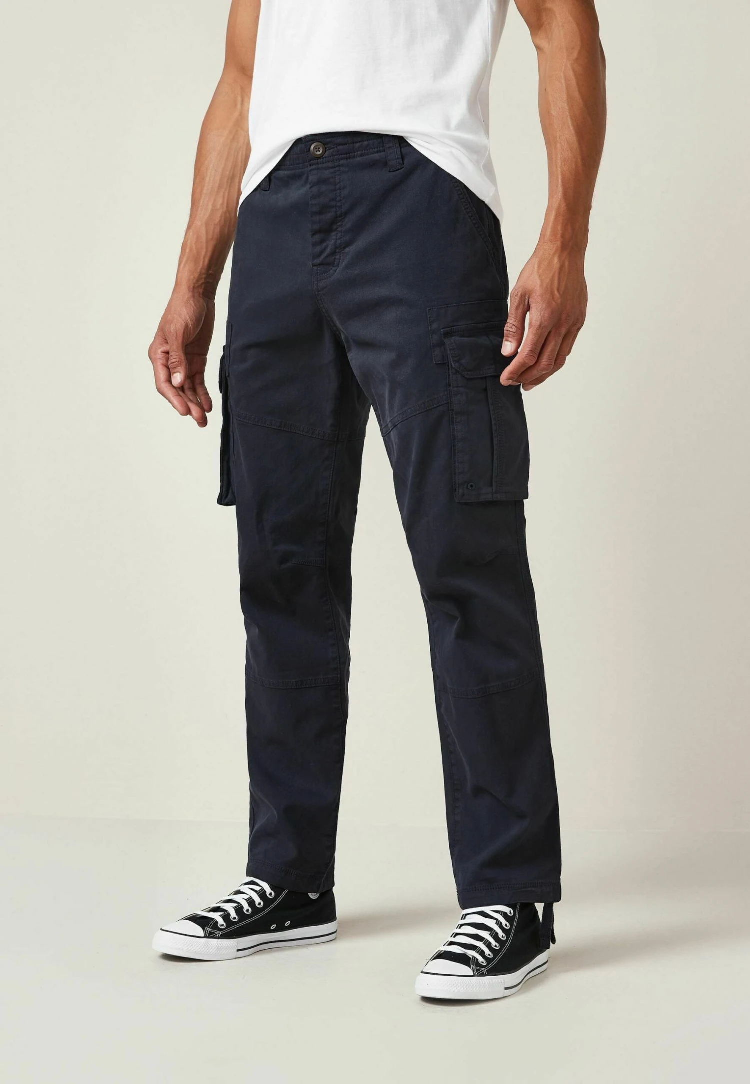 Next Authentic- Pantalones Cargo - Navy Blue 3 Next Authentic- Pantalones Cargo - Navy Blue