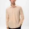 Camisa - Beige 2 Camisa - Beige -Boss Ventas 692a4eef11cd4615a6eb4103e30170c1