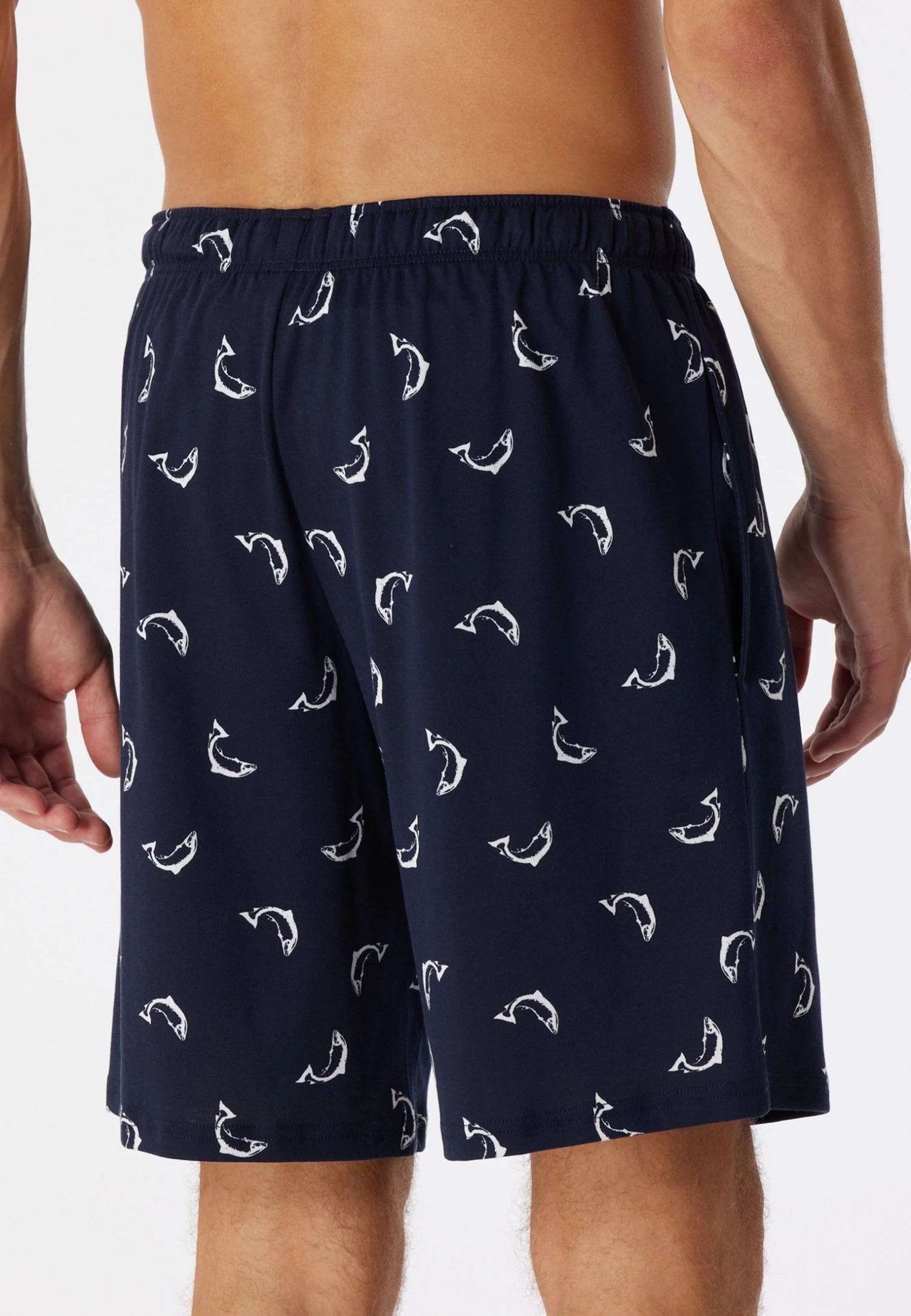 Schiesser Mix Relax - Pantalón De Pijama - Dunkelblau 5 Schiesser Mix Relax - Pantalón De Pijama - Dunkelblau - Imagen 3