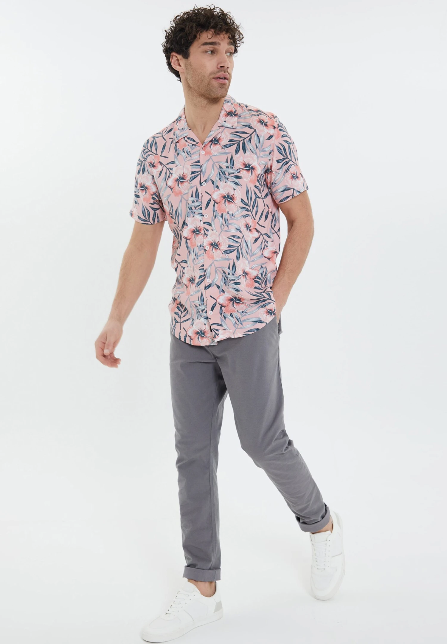 Threadbare Slv Atoll - Camisa - Pink 4 Threadbare Slv Atoll - Camisa - Pink - Imagen 2