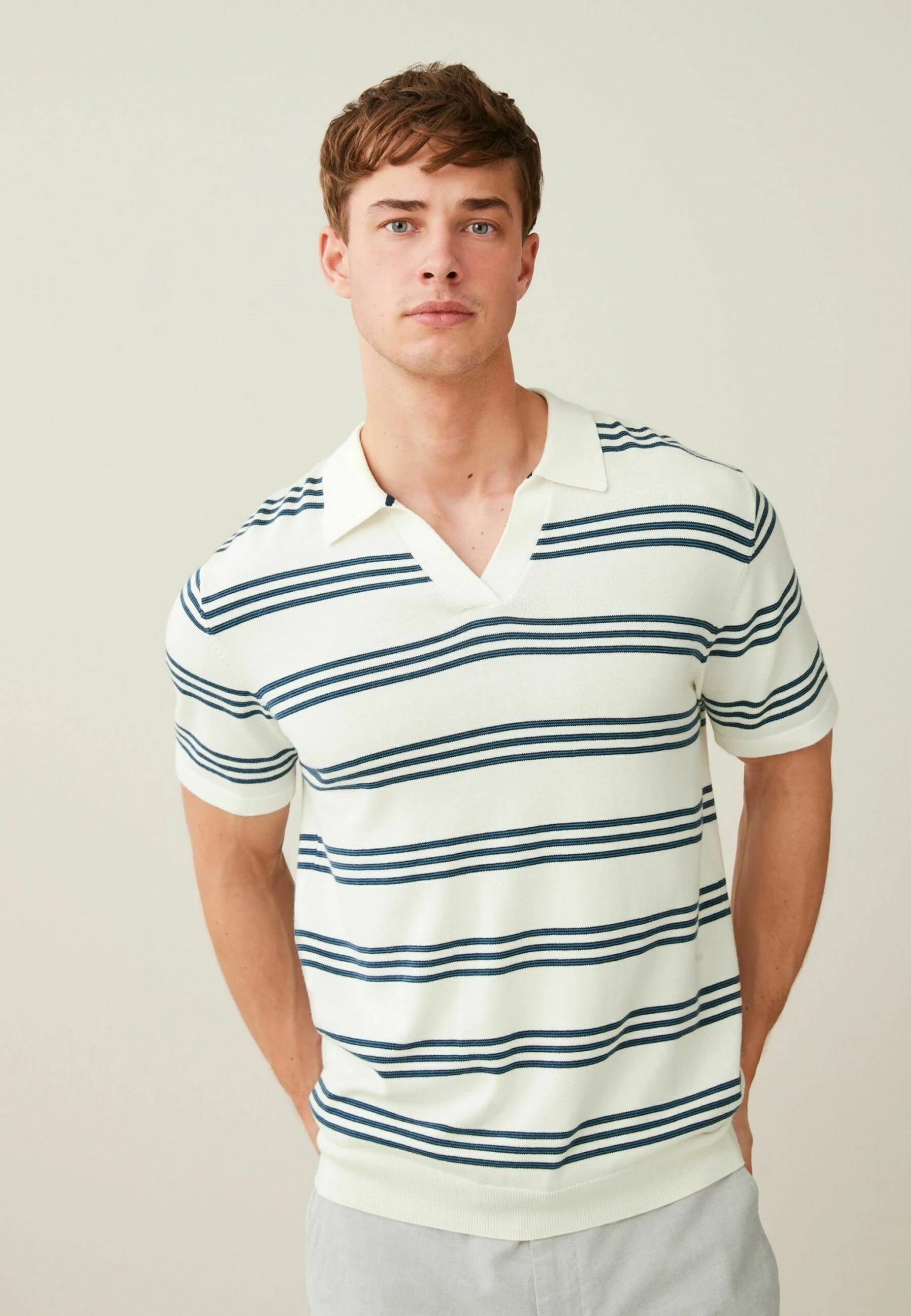 Next Standard - Polo - White Blue 3 Next Standard - Polo - White Blue