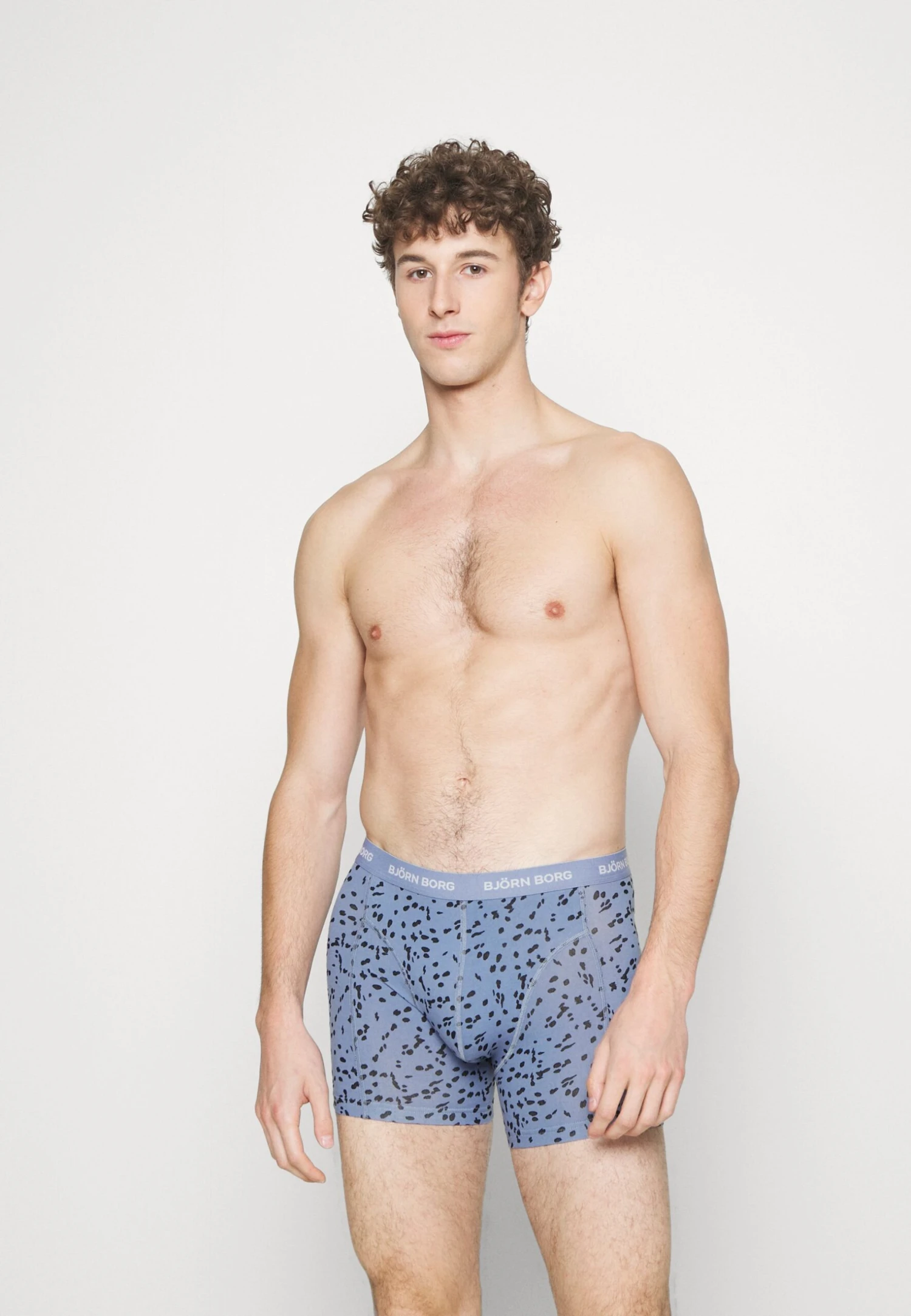 BJØRN BORG Boxer 3 Pack - Culotte - Dark Grey/Grey 3 BJØRN BORG Boxer 3 Pack - Culotte - Dark Grey/Grey