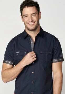 Koroshi Short Sleeve - Camisa - Navy -Boss Ventas 720b5b27279440bbaf0734407922222b