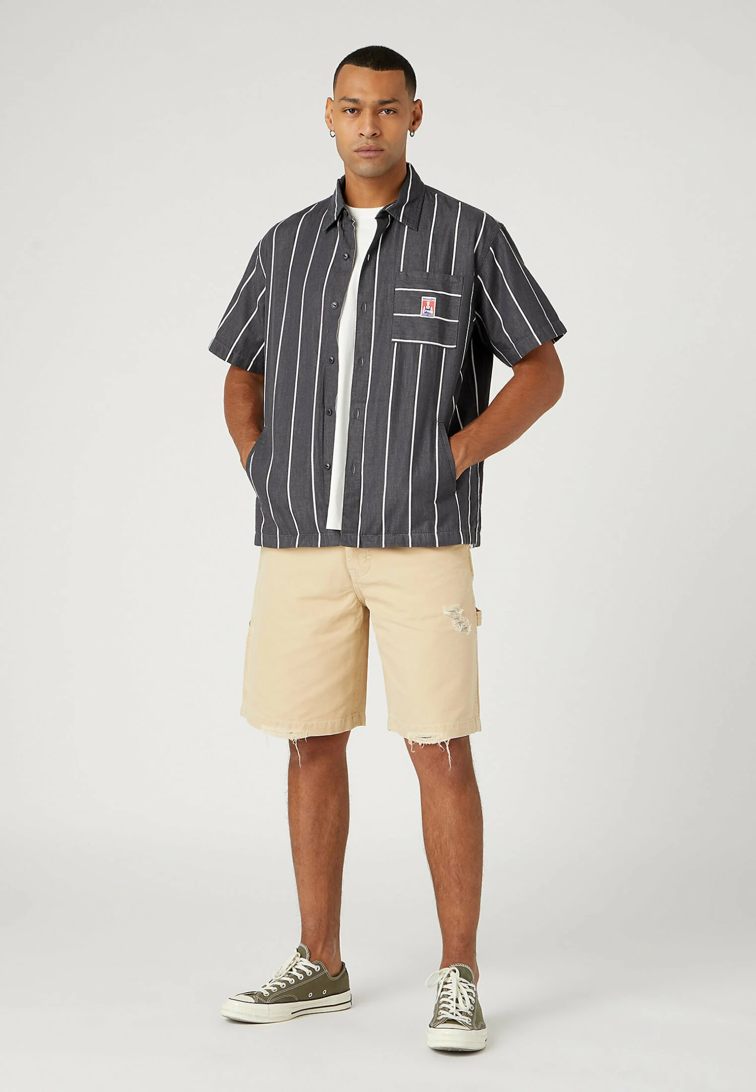 Wrangler Casey 1Pkt - Camisa - Phantom 4 Wrangler Casey 1Pkt - Camisa - Phantom - Imagen 2