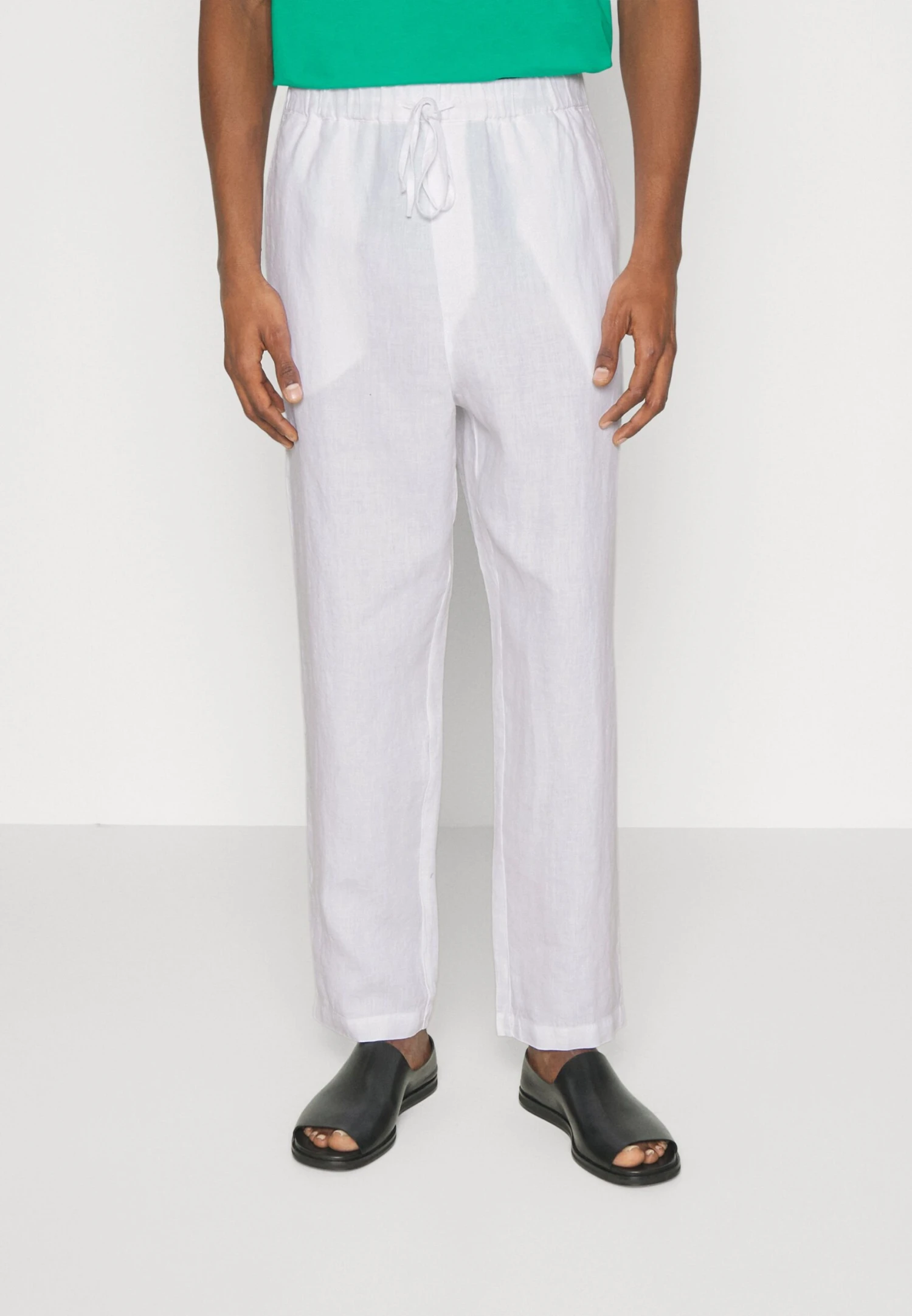 120% Lino Pantalone Uomo - Pantalones - White 3 120% Lino Pantalone Uomo - Pantalones - White