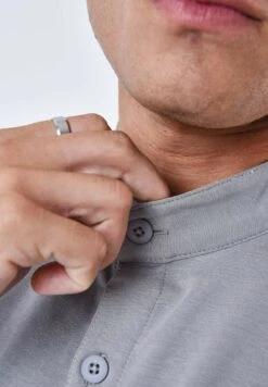 Col Mao - Camisa - Gris Clair -Boss Ventas 77a06fa2493945ccacf641ffe1a093b0