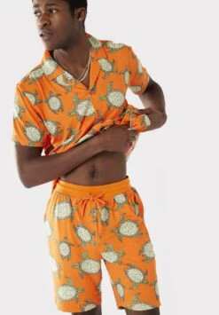Turtles Button Up Set - Pijama - Orange -Boss Ventas 77d84ae9566841a5a51d47f6916ff34c