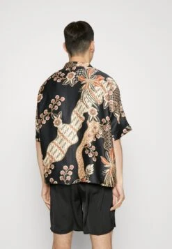 Panama Kimono - Camisa - Orange Black -Boss Ventas 785bc9ac4863433c859c9495d44c0065