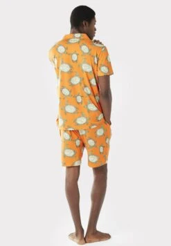 Turtles Button Up Set - Pijama - Orange -Boss Ventas 78763c132a4842379cb649061cb63e7d