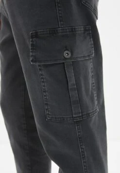 Trendyol Pantalones Cargo - Grey -Boss Ventas 7a51fcabd0684bb69e08f8063c209b6b