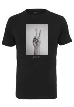 Mister Tee Peace Sign- Camiseta Estampada - Black -Boss Ventas 7bd9b7985194449da8009db766b387e9