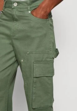 Sean John Script Logo Knee Patch - Pantalones Cargo - Olive -Boss Ventas 7fb0ded1dac64e97a8b3192188deb770
