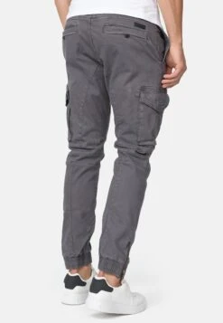 Indicode Jeans Alex - Pantalones Cargo - Dark Grey -Boss Ventas 80250d45fa3441cc9201453688e0a258