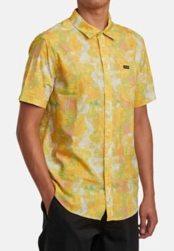 RVCA Camisa - Amarillo
