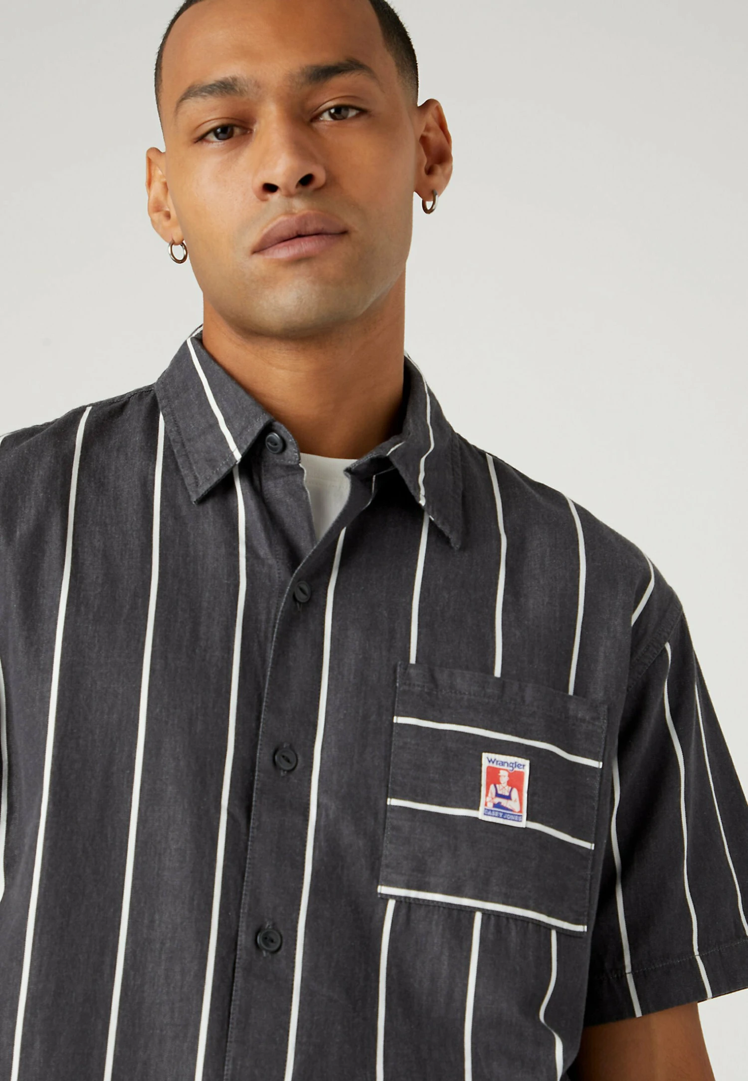 Wrangler Casey 1Pkt - Camisa - Phantom 6 Wrangler Casey 1Pkt - Camisa - Phantom - Imagen 4