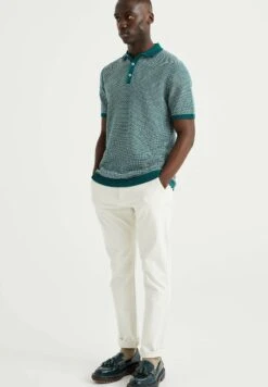 WE FASHION Met Structuur - Polo - Green -Boss Ventas 86a27b9e9a604f49bcfceab8098fa955