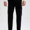 DeFacto Pantalones Cargo - Black -Boss Ventas 879770f4e5ed4e3497fc71852b0009d0