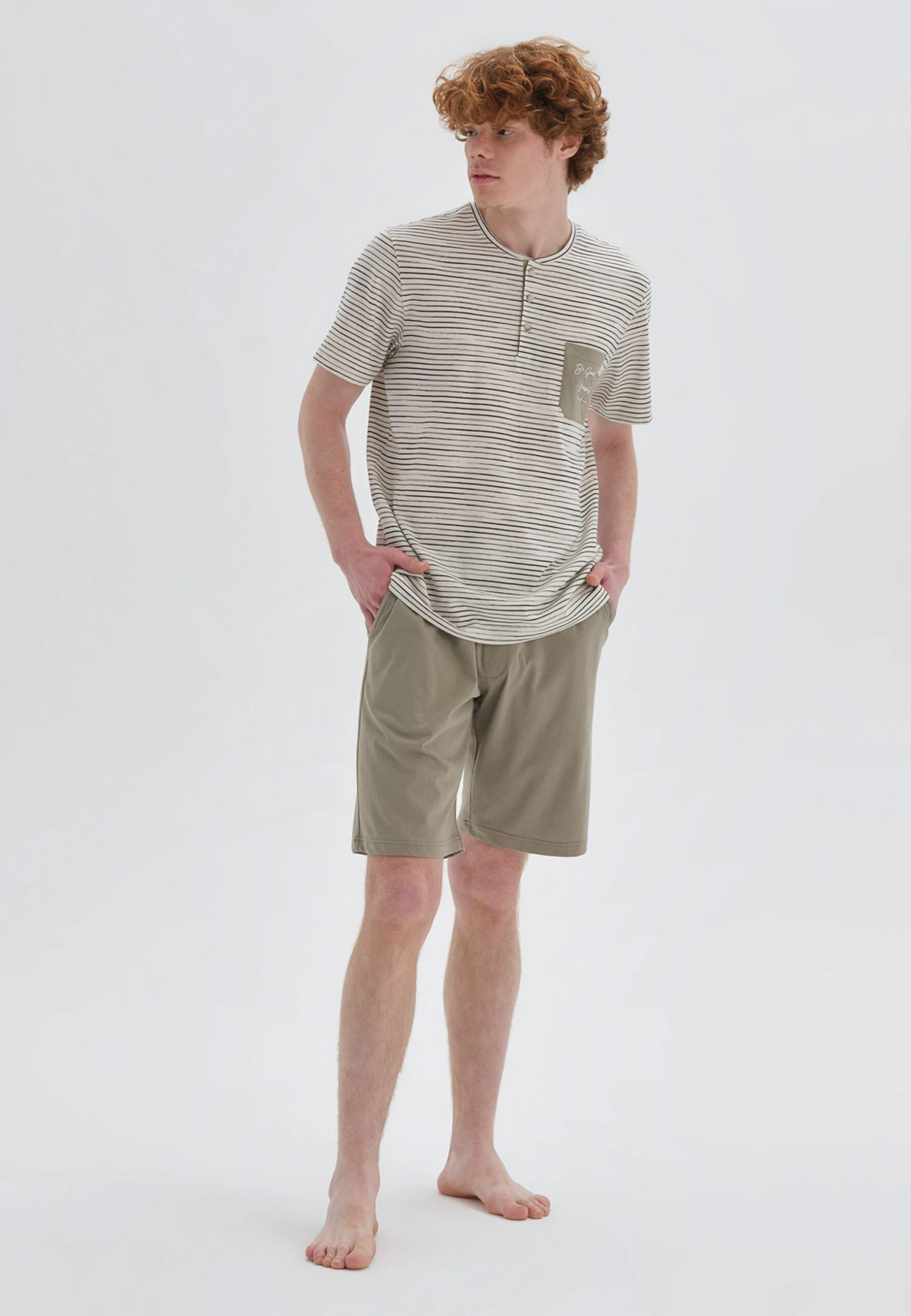 Sets - Pijama - Khaki 4 Sets - Pijama - Khaki - Imagen 2