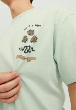 Jack & Jones Jorart Tee Crew Neck - Camiseta Estampada - Celadon -Boss Ventas 8cd4e2300d554c71851bc96cc8466820