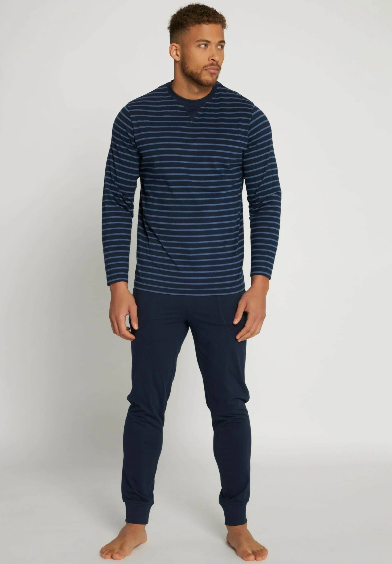 JP1880 Pijama - Mat Nachtblauw 3 JP1880 Pijama - Mat Nachtblauw