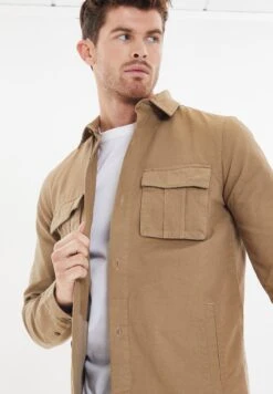 Threadbare Thb Lslv Drupe - Camisa - Stone -Boss Ventas 8dfb07cb38ab45808f1a0bcdf4bea2f8