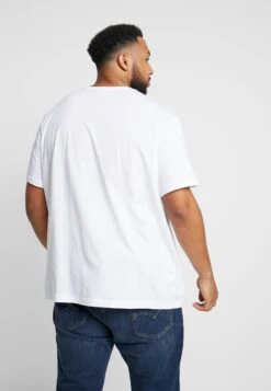 Lacoste Plus - Camiseta Básica - Blanc -Boss Ventas 8e90031e3afc4b5685a6194129dd59a0