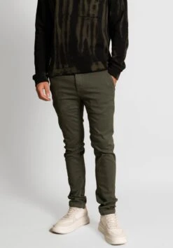 Replay 9-Zeumar Xlite M9627L-8366197 - Pantalones Chinos - Oliv