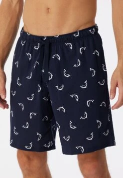 Schiesser Mix Relax - Pantalón De Pijama - Dunkelblau
