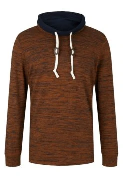 Tom Tailor Langarm - Camiseta De Manga Larga - Equestrian Brown Navy Slub -Boss Ventas 90ccd55d9c1a44f486e49a2d3d979afb