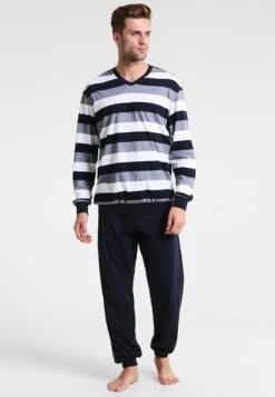 Schiesser Lang Set - Pijama - Dunkelblau -Boss Ventas 91d91df7b3a4408580424d07252c972a