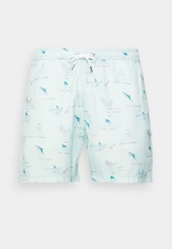 Maison Labiche Swimwear Maillot - Bañador - White/Light Blue -Boss Ventas 935f6e6d1a574370abeb3f6ef8d1dc3d