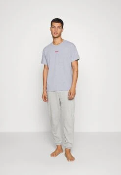 Hugo Linked- Camiseta De Pijama - Medium Grey -Boss Ventas 937c53f985574c00a373169284222296