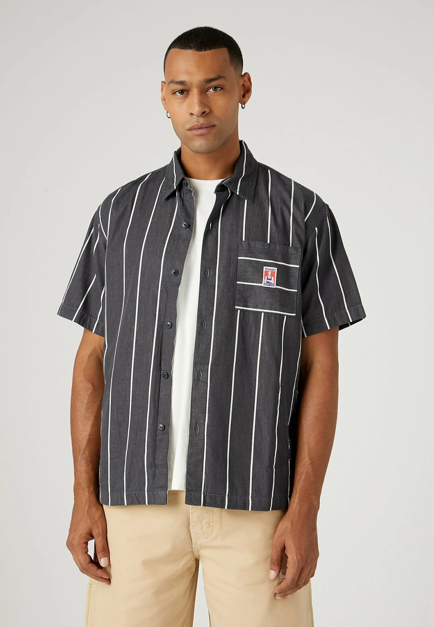 Wrangler Casey 1Pkt - Camisa - Phantom 3 Wrangler Casey 1Pkt - Camisa - Phantom