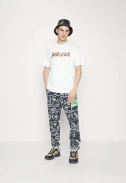 JUST CAVALLI Magliette - Camiseta Estampada - White -Boss Ventas 9739901208d846fcbe73b5692092a5cc